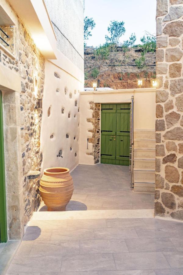 Kato EpiskopiAggel'S House - Stone House - Private Pool - Courtyard - Countryside Views别墅 外观 照片